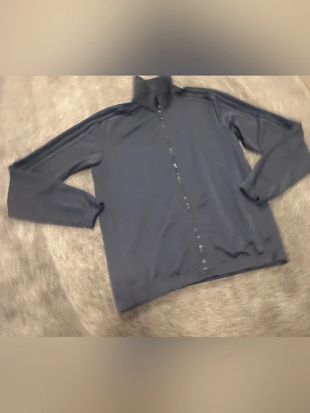 Adidas Navy blue track jacket